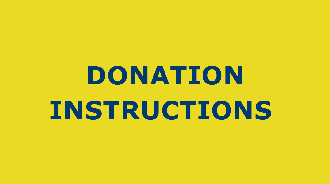 Donation Instructions