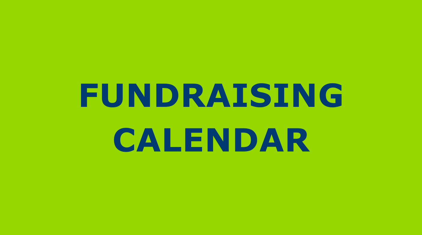 FUNDRAISING CALENDAR