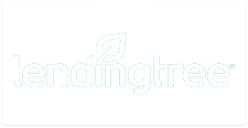 Lending Tree logo white