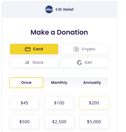 A screenshot of a donation application

AI-generated content may be incorrect., Picture